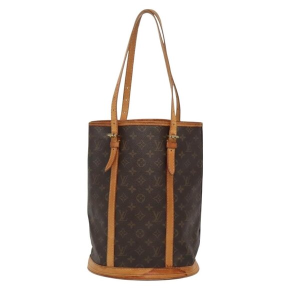 LOUIS VUITTON Monogram Bucket GM Shoulder Bag M42236 LV Auth 132841 - Picture 3 of 16